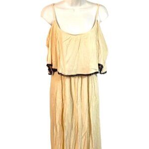 Arc & Co. Cold Shoulder Maxi Dress NWT size S